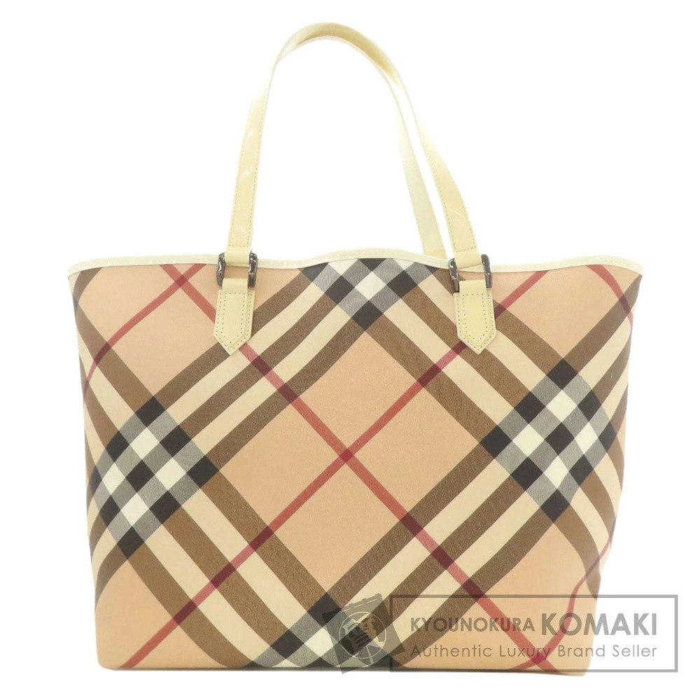 Burberry Check Tote Bag
